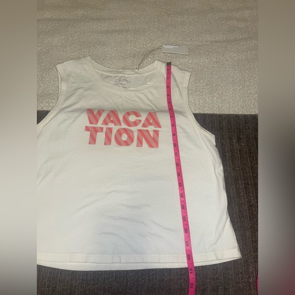 NWT Z Supply ‘Vacation’ Cotton Muscle Tank - Small - Picture 4 of 5